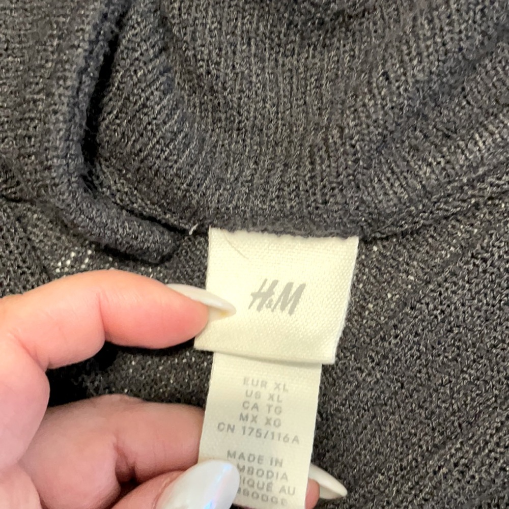 H&M collared knit dress.